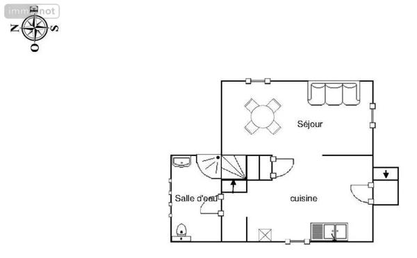 Achat - Maison | Maison Châteaudun 28200 3 pièces 65 m 2 480 m 2