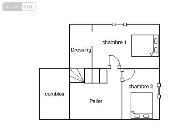 Achat - Maison | Maison Châteaudun 28200 3 pièces 65 m 2 480 m 2
