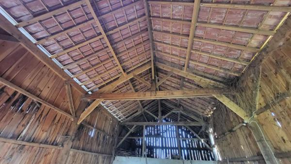 24130  Entre  Bergerac et Mussidan Grange bois   sur parcelles de 5900 m²  environ