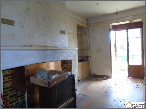 Ensemble de deux maisons à rénover  avec grange