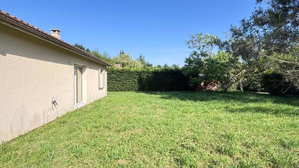 Maison 3 pièces, garage attenant, jardin