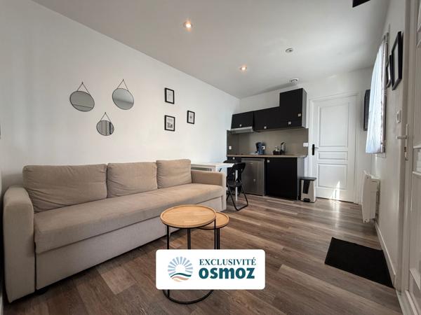 Appartement type 1 bis avec terrasse et parking !