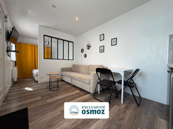Appartement type 1 bis avec terrasse et parking !