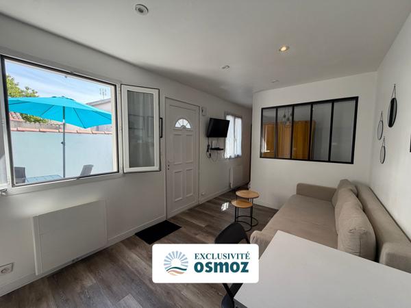 Appartement type 1 bis avec terrasse et parking !