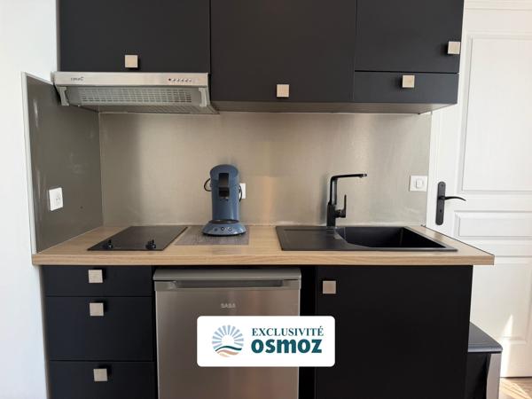 Appartement type 1 bis avec terrasse et parking !