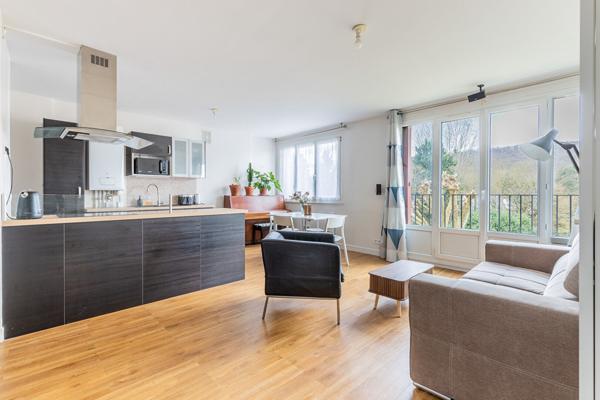 Appartement 3 pièces très lumineux proche RER , Bièvres, DPE D