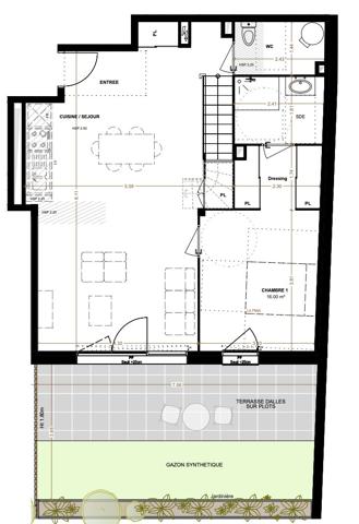 Coeur St Genes - Dernier Etage avec Terrasse/Parking