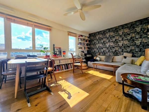 Appartement 3 pièces au pied du canal de l'Ourcq