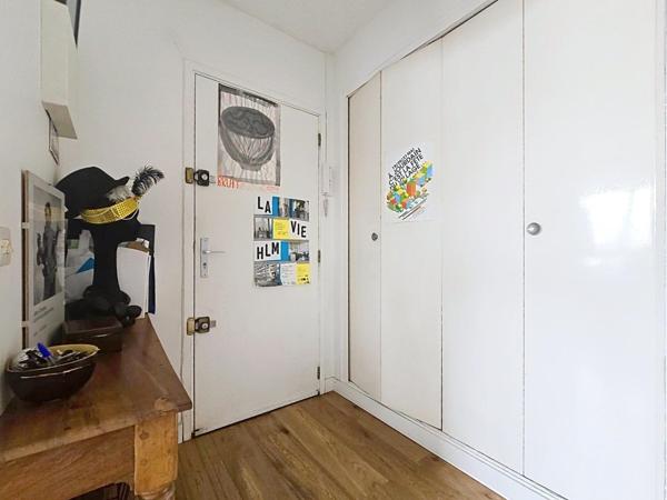 Appartement 3 pièces au pied du canal de l'Ourcq