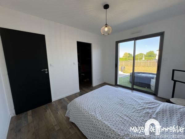 Vente Maison contemporaine de 2023 - 3 chambres - 107m² - Jardin clos et garage - BOUTIERS ST TROJAN