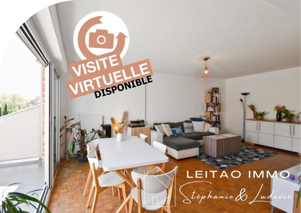 Ramonville-Saint-Agne (31520) Appartement T4/5 lumineux avec parking boxé