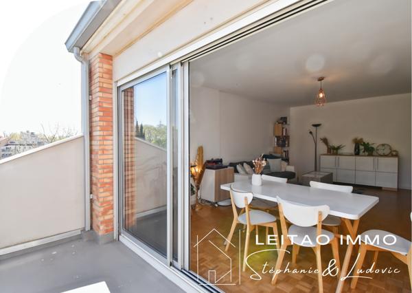 Ramonville-Saint-Agne (31520) Appartement T4/5 lumineux avec parking boxé