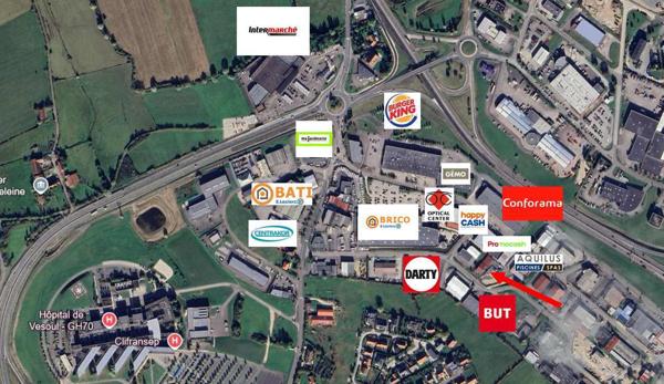 Location local commercial Vesoul - 240 m² - 1 900 €/mois