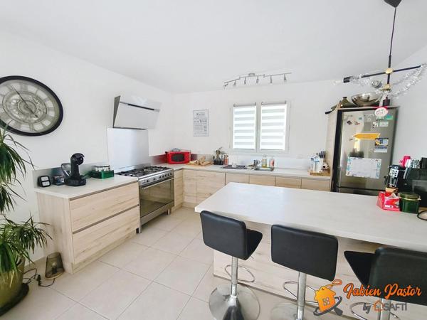 Maison récente plain-pied, 4 pièces 91m² + garage