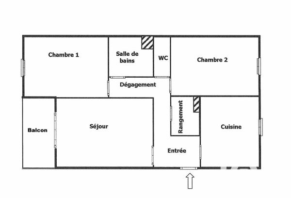 Appartement à vendre 3 pièces 71,08 m² Guéret