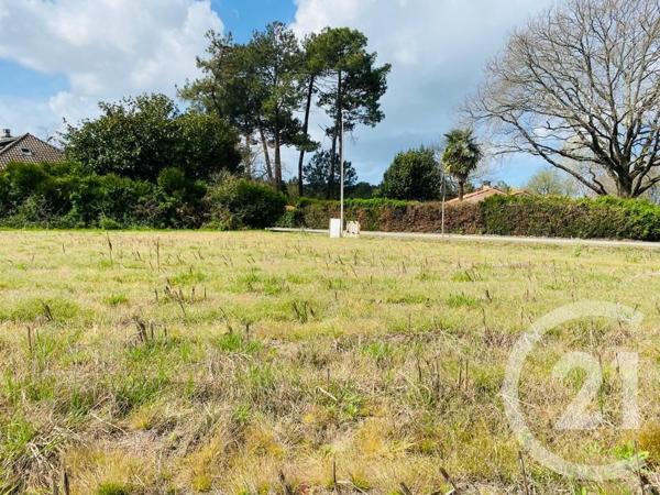 Terrain à vendre  813 m 2   TARNOS  - 40