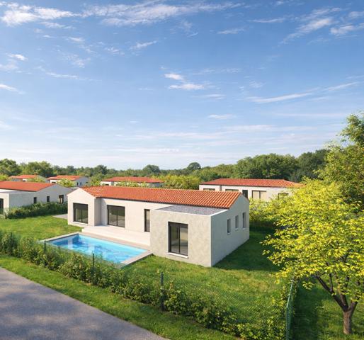 Mazan (84380) Villa neuve avec jardin