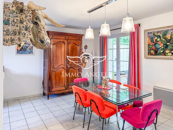 Maison T4, 116 m2  avec piscine, au calme absolu.