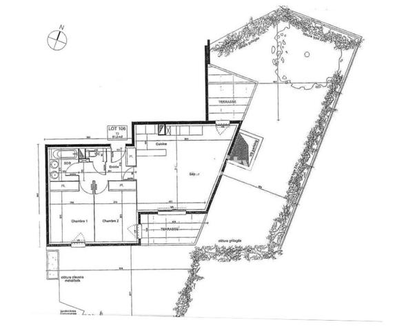 Appartement 3 pièces - 60 m² Exclusivité efficity