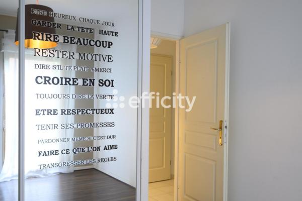 Appartement 3 pièces - 60 m² Exclusivité efficity