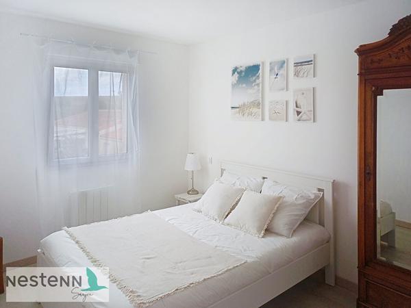 A vendre à Sémussac, pavillon à étage de 2018, 110 m²,3 chambres, 365 m² de terrain