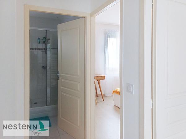 A vendre à Sémussac, pavillon à étage de 2018, 110 m²,3 chambres, 365 m² de terrain