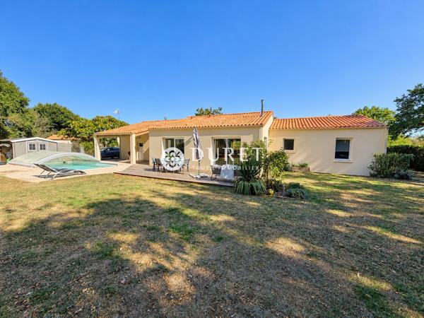 Plain-pied 4 chambres avec piscine