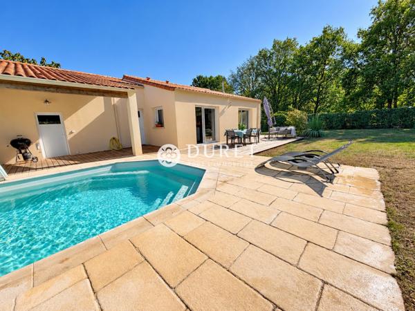 Plain-pied 4 chambres avec piscine