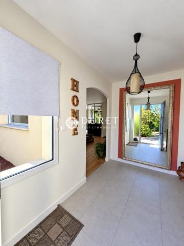 Plain-pied 4 chambres avec piscine