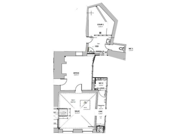 Murs commerciaux  à vendre 62 m² Châteaugiron
