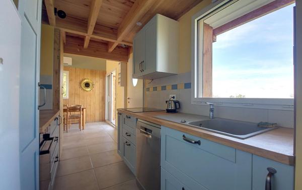 81540 - Sorèze - Chalet bois récent au pied de la Montagne Noire- 3 pièces- 68 m² sur terrain de 1050m²