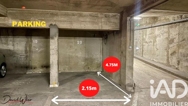 Parking à vendre 10 m² Sceaux