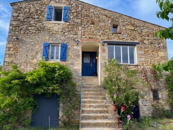 Maison en pierre avec piscine sur 8500 m² de terrain Bessas 10 pièce(s) 244 m2