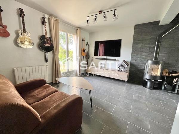 Maison 3 chambres et 1 bureau