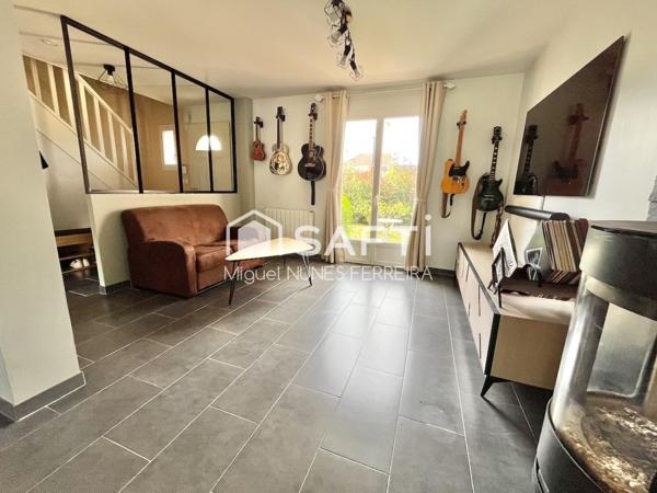 Maison 3 chambres et 1 bureau