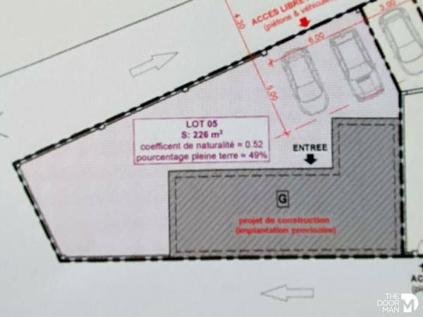 Terrain - Vendu - 226 m² - PORNIC | The Door Man