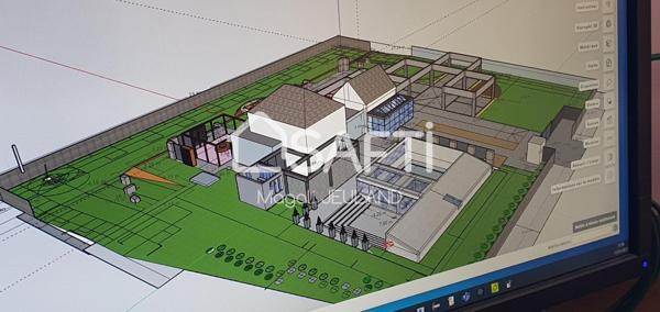 VILLA MEUBLÉE,  SUR 4000 M2 de terrain aménagé et paysagé , IDEAL pour organiser des réceptions.