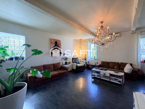 PERPIGNAN, MAISON T4, JARDIN,GARAGE, PROCHE TOUTES COMMODITES