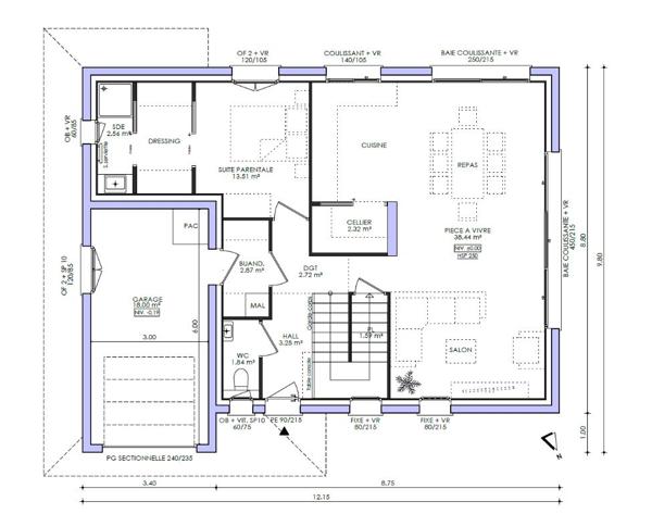 Messery - Chamois Construction
Un projet d’une maison individuelle est proposé au prix de 695.000€.