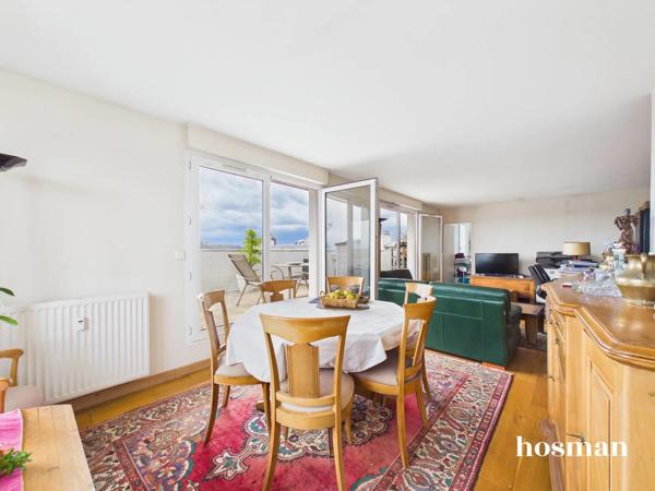 Appartement duplex 5 pièces - Dernier étage avec terrasse et vue dégagée - Square de l'Eau Vive, Créteil