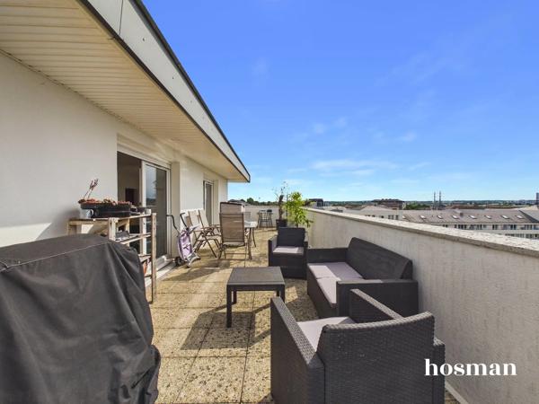 Appartement duplex 5 pièces - Dernier étage avec terrasse et vue dégagée - Square de l'Eau Vive, Créteil