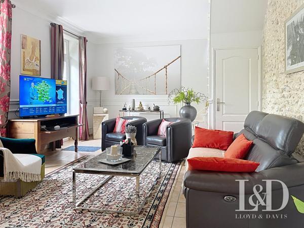 Royan : maison charentaise 3/4 chambres, garage et jardin