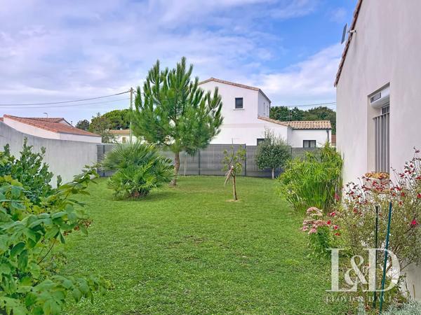 Royan : maison charentaise 3/4 chambres, garage et jardin