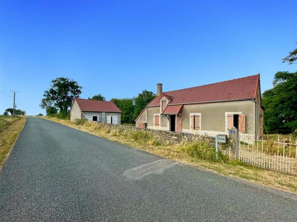 Longère à fort potentiel, Chateaumeillant 3 pièce(s) 56 m2