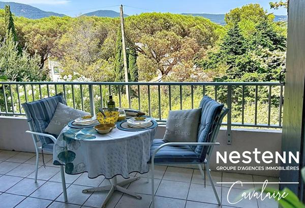 A la Vigie, proche calanques et centre-ville, Mazet 3 pièces + mezzanine  Cavalaire-sur-Mer environ 71 m² (65,6 m² Carrez) avec garage et stationnement
