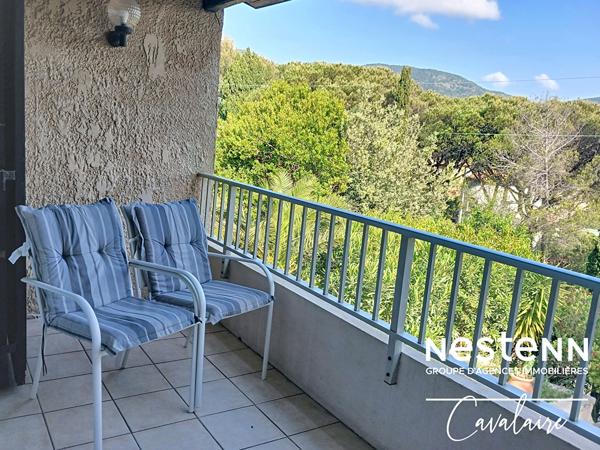 A la Vigie, proche calanques et centre-ville, Mazet 3 pièces + mezzanine  Cavalaire-sur-Mer environ 71 m² (65,6 m² Carrez) avec garage et stationnement