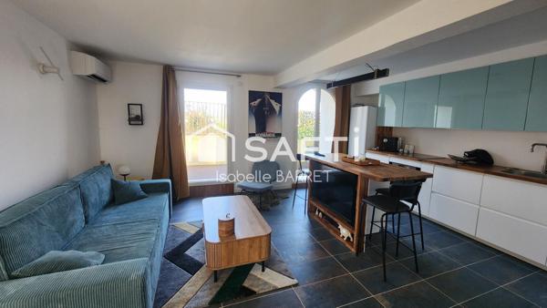 Bel appartement + extérieur : Secteur "Trillet"