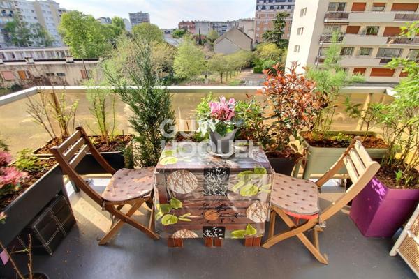 Appartement lumineux 3/4 pièces avec balcon Vanves, à 5 min du métro Malakoff-Plateau de Vanves
