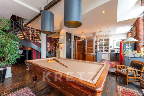 Loft en duplex avec terrasses - Jardin des plantes