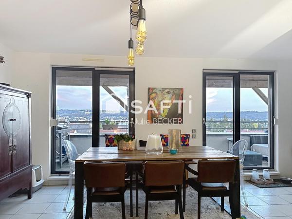 Superbe duplex avec terrasse filante